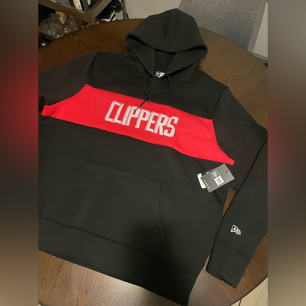 Brand New - LA Clippers New Era Pullover Hoodie